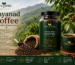 Era Roots Wayanad coffee in glass bottle with coffee beans